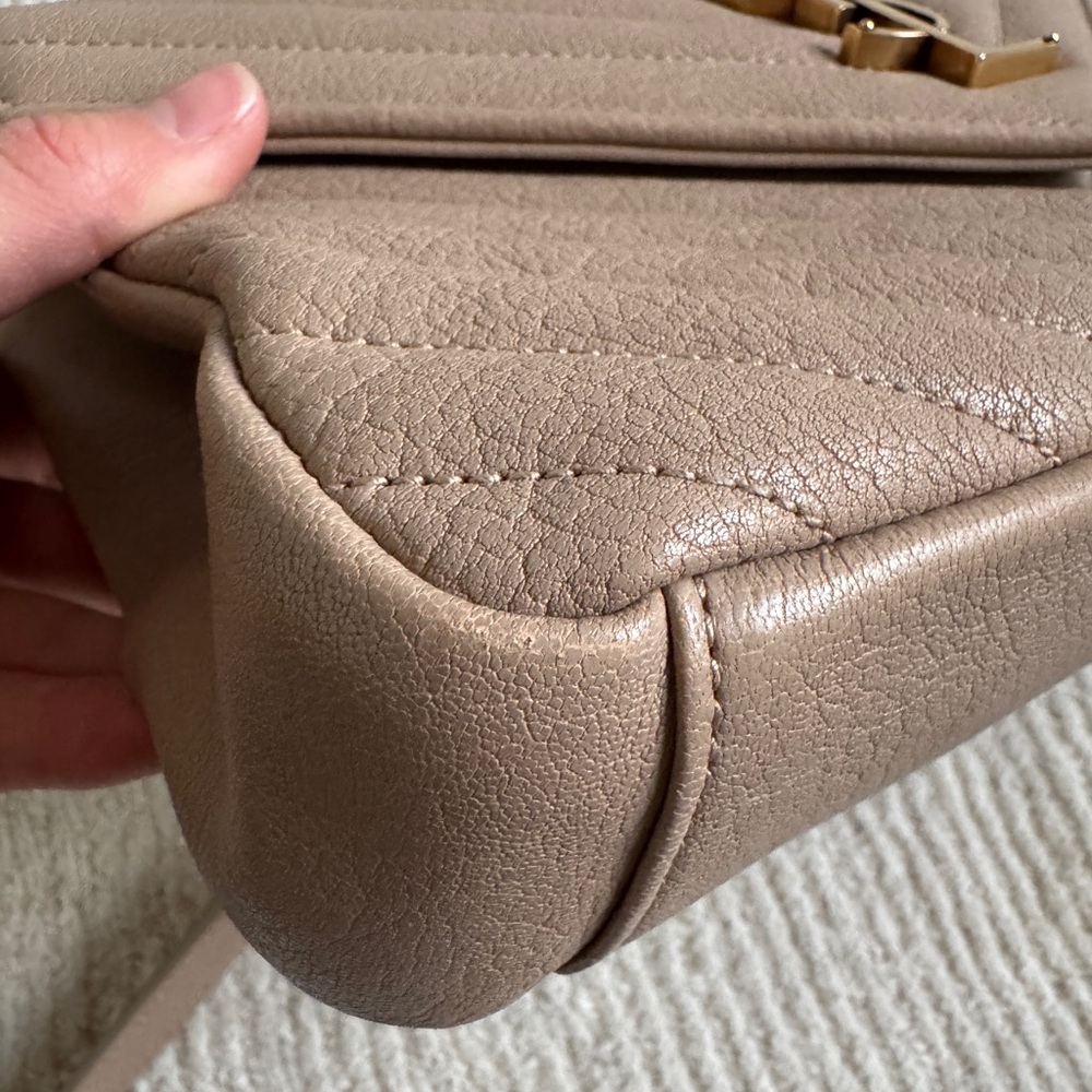 YSL Medium College Bag - Rare Taupe Color - Picture 12 of 16